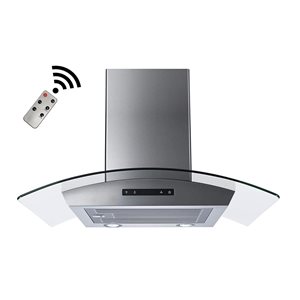Roxon Stainless Steel Wall Mount Range Hood RXN-W16BS-30 700CFM 30-in