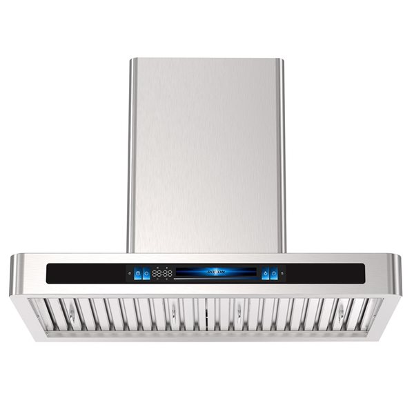 Roxon Stainless Steel Wall Mount Range Hood RXN-W64VC-30 900CFM 30-in w/ Voice/Touchless Control