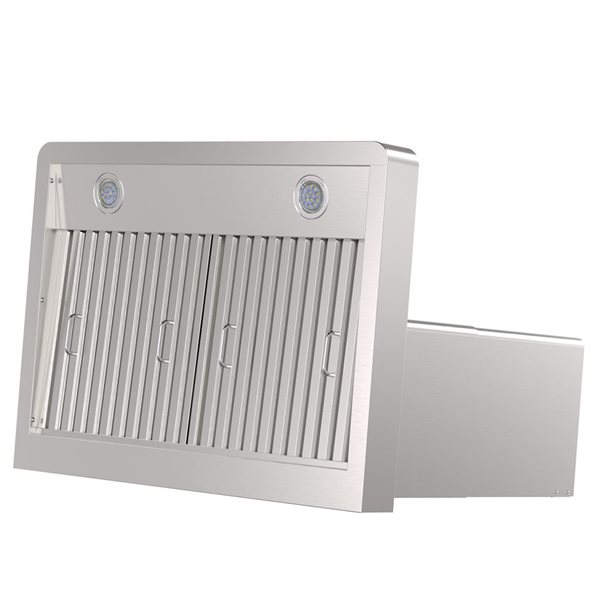 Roxon Stainless Steel Wall Mount Range Hood RXN-W64VC-30 900CFM 30-in w/ Voice/Touchless Control