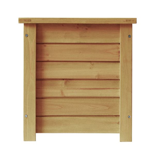 VegTrug 24 x 15-in Rectangle Cedar Planter - Natural