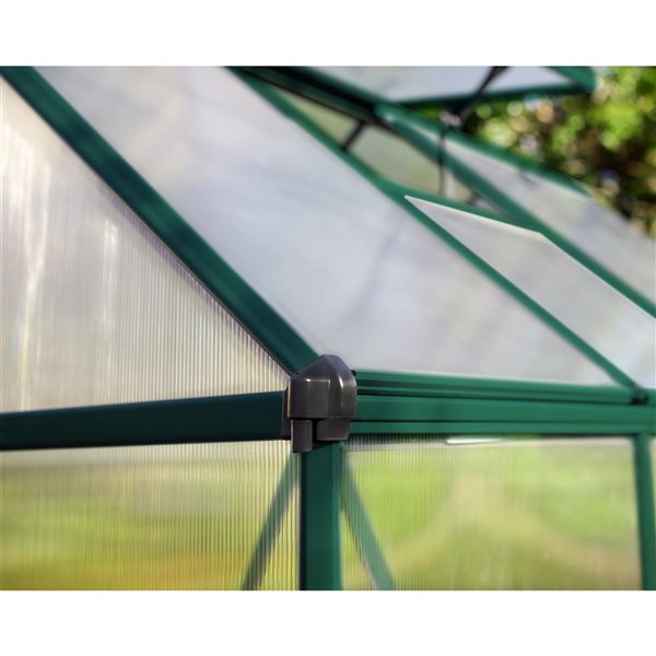 Canopia by Palram Mythos 6 x 8-ft Greenhouse Kit - Green