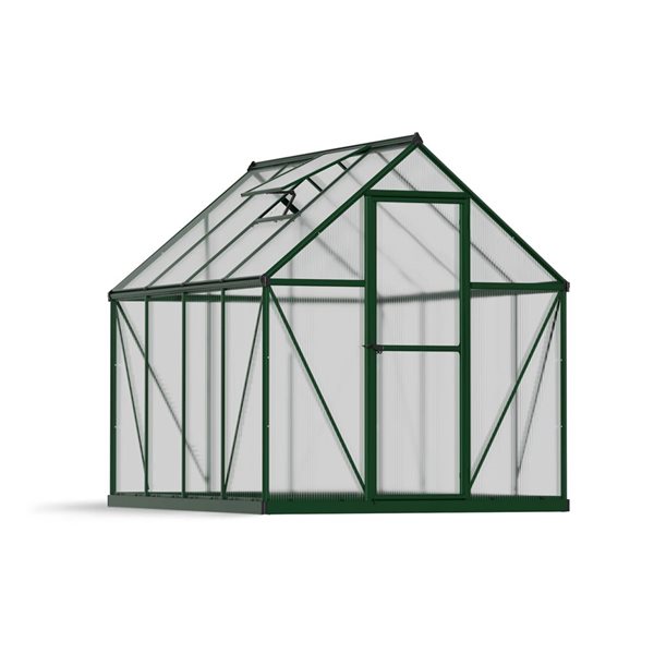 Canopia by Palram Mythos 6 x 8-ft Greenhouse Kit - Green