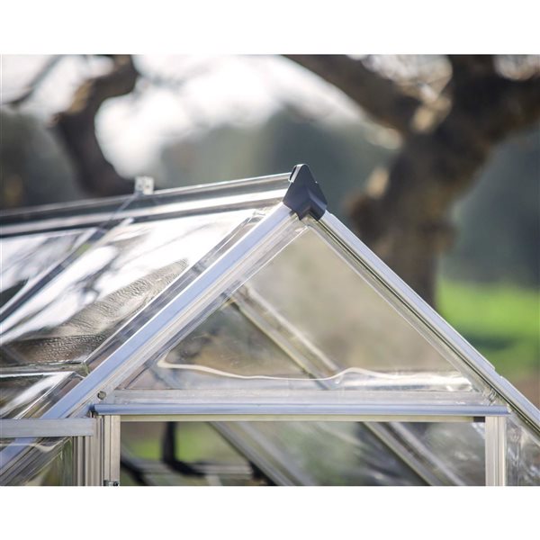 Canopia by Palram Harmony 6 x 8-ft Greenhouse Kit - Silver