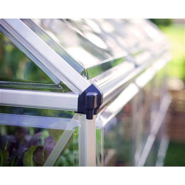 Canopia by Palram Harmony 6 x 8-ft Greenhouse Kit - Silver