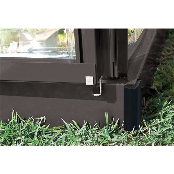 Canopia by Palram Hybrid 6 x 8-ft Greenhouse Kit - Grey