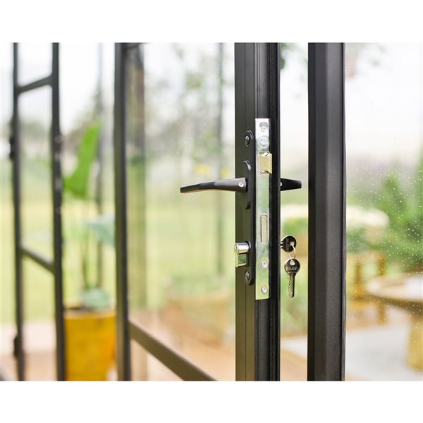 Canopia by Palram Triomphe Garden Chalet Solarium / Greenhouse - Black