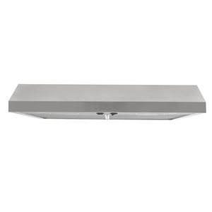 Aria 30-in 2-Speed 270 CFM Convertible Vent Undercabinet Range Hood w/ Aluminum Mesh/Charcoal Filter- Stainless Steel