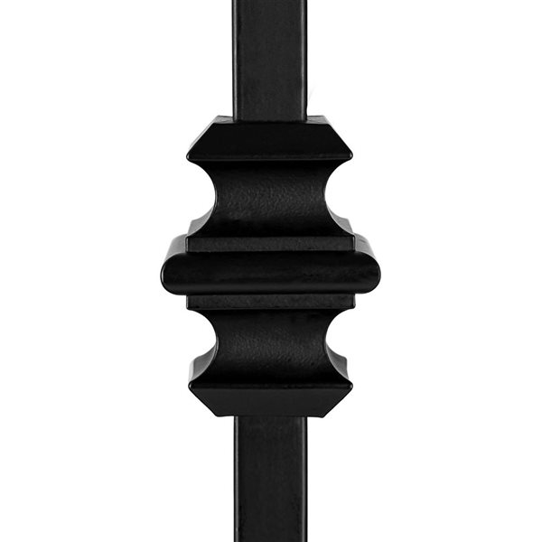 Nuvo Iron Royal Railing - Luxembourg 25 1/8 x 1/2-in 13x Balusters w/ Connectors and Hardware