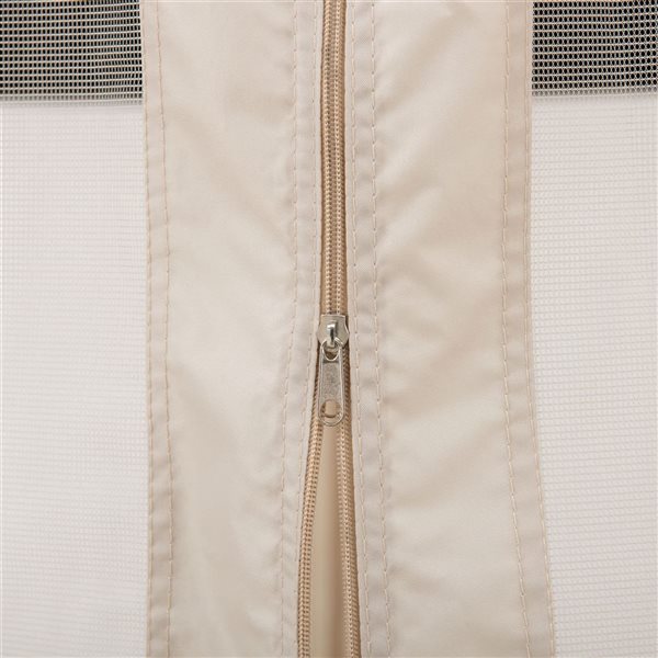Sunjoy Polyester Mosquito Netting Panels for 11 x 13-ft Belcourt Gazebo - Beige
