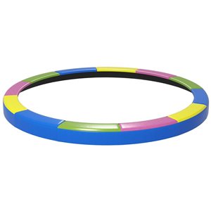 Soozier 14-ft Trampoline Spring Cover Pad Replacement - Multicoloured