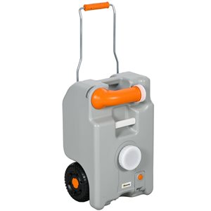 Réservoir de rétention de déchets Outsunny 22 L pour VR