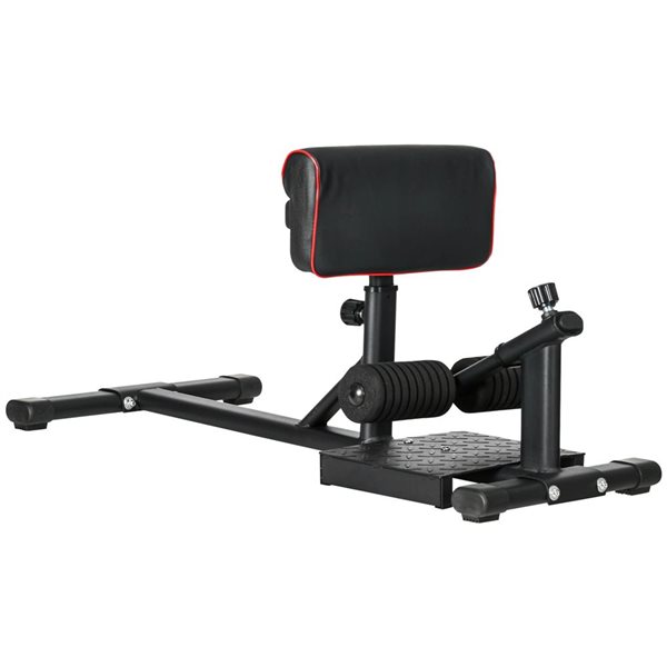 Soozier Deep Squat Machine Leg Workout Equipment w/ Adjustable Pad A91 ...