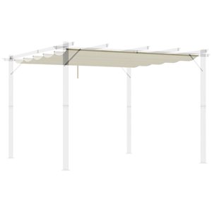 Outsunny Cream Replacement Canopy Cover for 9.8 x 9.8-ft Pergola