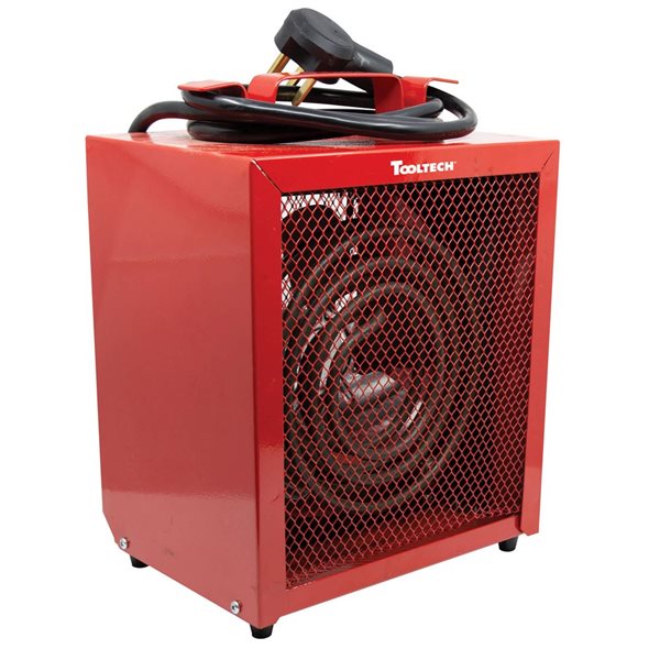Tooltech 4800 W 240 V 60 Hz Red Metal Construction Heater 592 ft²