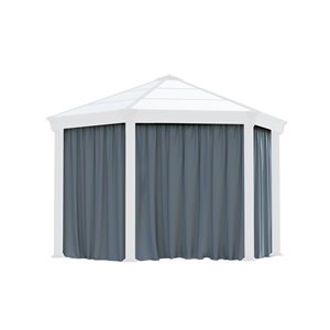 Ensemble de rideaux pour tonnelle Roma Canopia by Palram