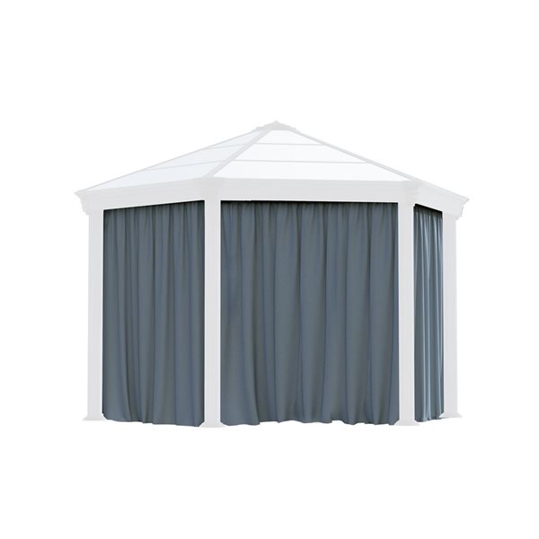 Canopia by Palram Roma Gazebo Curtain Set 703449 | RONA