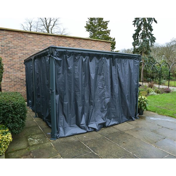 Ensemble de rideaux pour gazebo Canopia by Palram pour Martinique 12 x 16 pi / Milano 10 x 14 pi