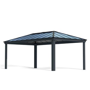 Gazebo de jardin Dallas 12 x 20 pi de Canopia by Palram