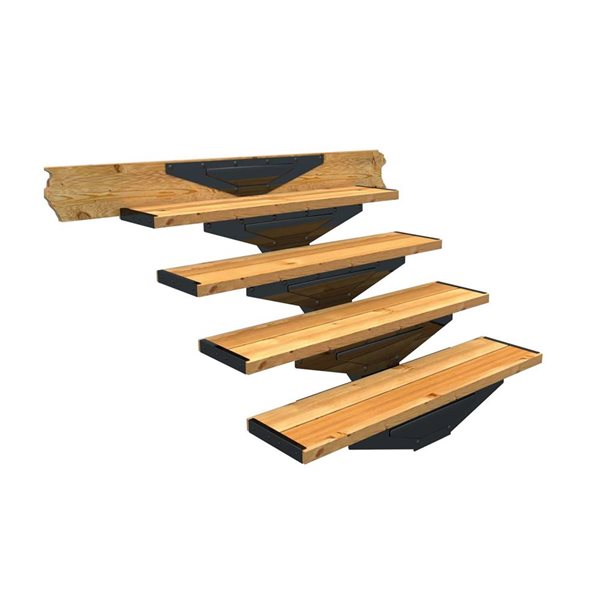 Center Stringer Kit Pylex Central Stringer Kit - 4 steps - Wood not included 13934 | RONA