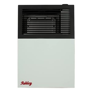 Radiateur mural d'intérieur Ashley 8 000 BTU à évacuation directe au propane, blanc cassé