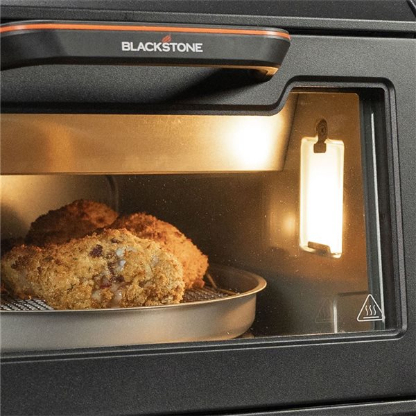 Blackstone E-Series 4-Slice Black Convection Pizza Air Fryer Toaster Oven