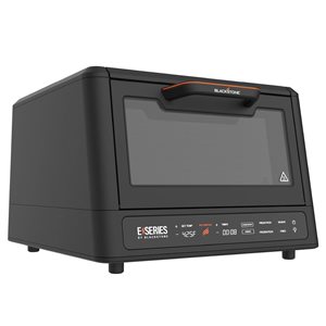 Blackstone E-Series 4-Slice Black Convection Pizza Air Fryer Toaster Oven