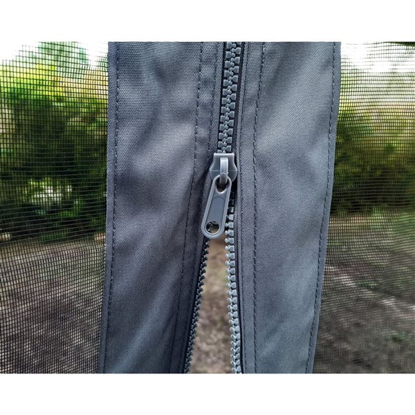 Canopia by Palram Black Mosquito Netting Set for Dallas 14 x 20-ft Gazebo