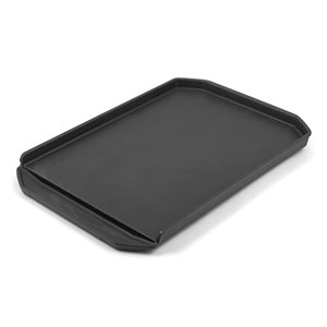 GrillPro 12.6 L x 18-in W Rectangular Porcelain-Coated Cast-Iron Cooking Grate Plancha