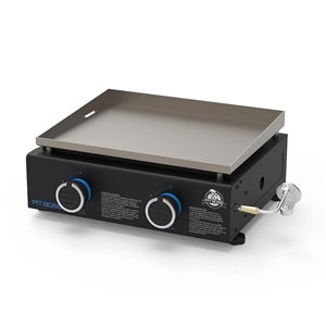 Pit Boss 18,000 BTU Portable Gaz Tabletop Griddle - 265-in² Cooking Area