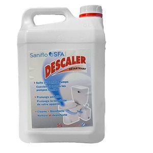 Liquide détartrant Sanides SFA Saniflo pour toutes les pompes