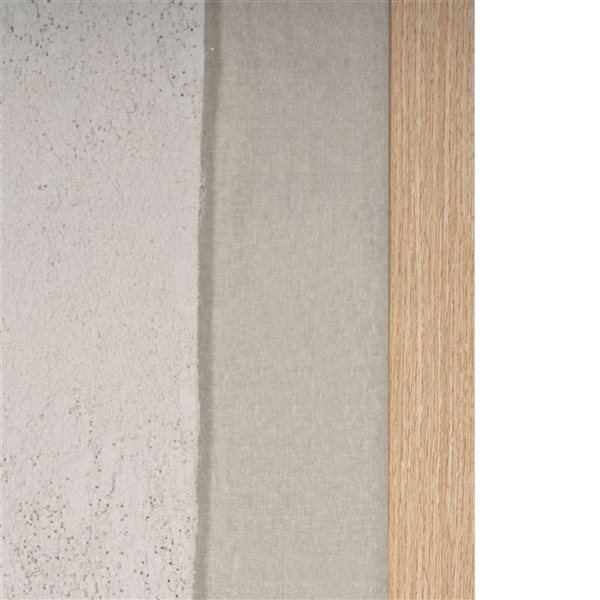 Gild Design House Dual Harmony 24 x 24-in Framed Square-Design Artwork - Brown/Beige