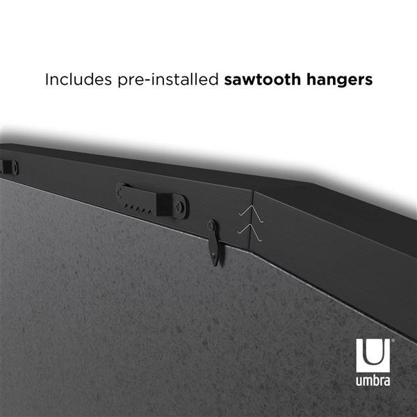 Umbra T-Frame Black 24.5 x 28.5-in T-Shirt Display