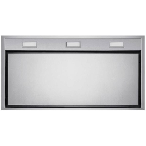 VICTORY X2 36-in 700 CFM 3-Speed Ducted Insert Range Hood w/ Aluminum Mesh Filter - Silver