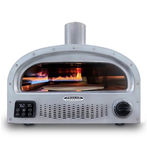 Prokan Kano 16-in W Stainless Steel 4-in-1 Table Top Outdoor Oven w/ Digital Temp Control