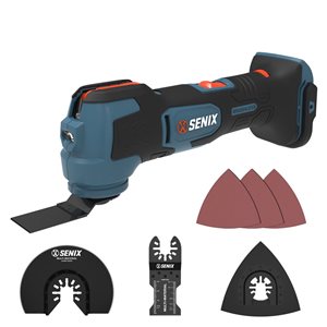 Outil multifonction oscillant sans fil SENIX X2 20 V Max, outil seul