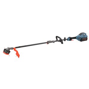 SENIX X6 60 V 16-in Straight Shaft Cordless Brushless String Trimmer w/ 3.0 Ah Lithium-ion Battery and Charger