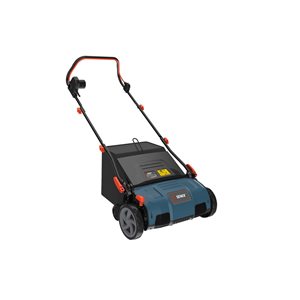 SENIX 15-in 13 A Electric Dethatcher and Scarifier w/ Collection Bag and Lawn Care Equipment for Removing Thatch