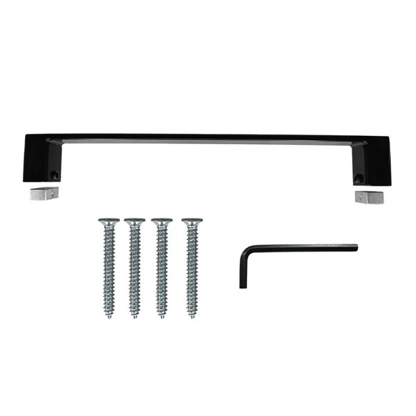 Nuvo Iron 12-in L Black Modern Gate Handle