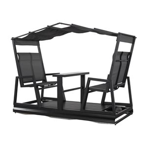 Fauteuil coulissant Carleton par Sojag pour 4 personnes
