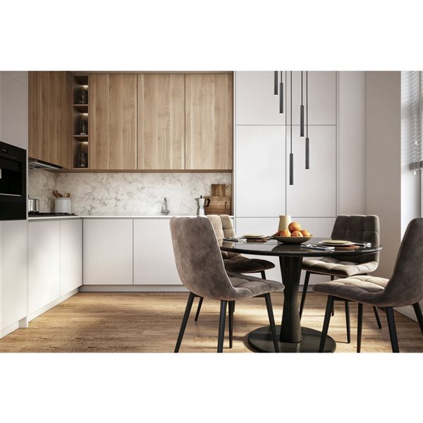 Z-Lite Forest 5-Light Steel Chandelier - Matte Black