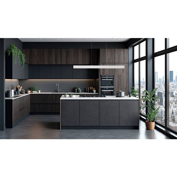 Z-Lite Hudson 1-Light Linear Aluminum Chandelier - Brushed Nickel