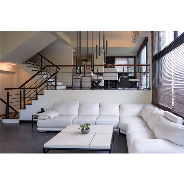 Z-Lite Forest 11-Light Steel Chandelier - Matte Black