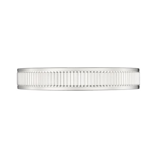 Z-Lite Stari 1-Light Flush Mount Ceiling Light - Brushed Nickel