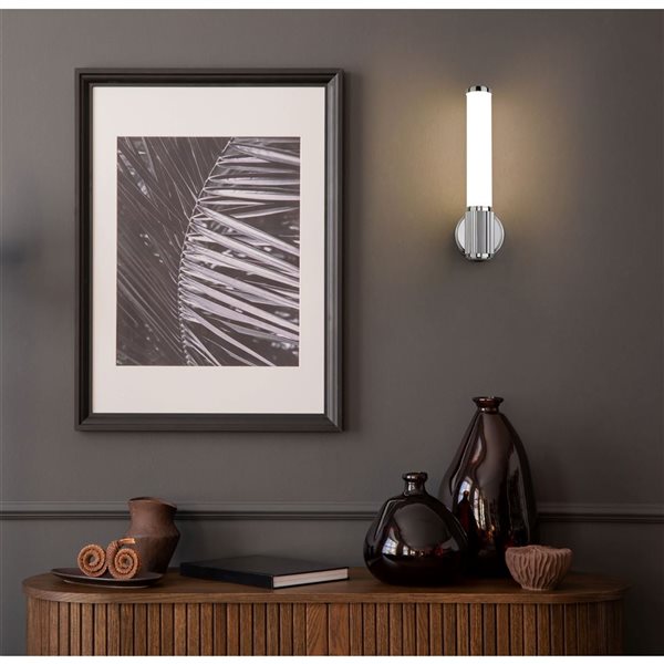 Z-Lite Solange 1-Light Wall Sconce - Chrome