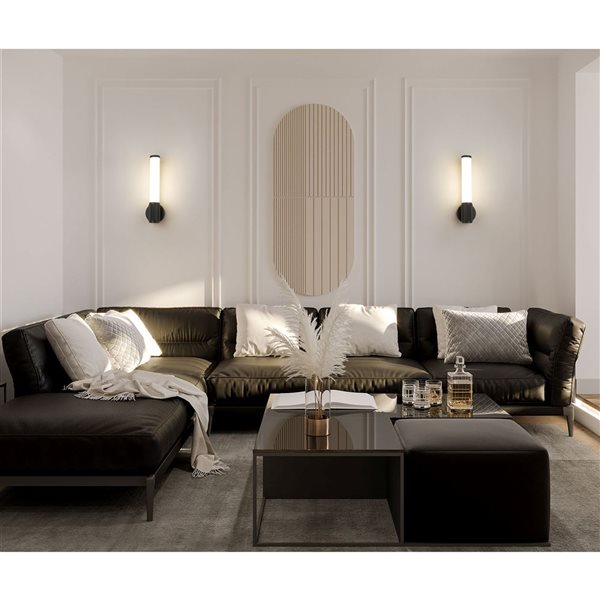 Z-Lite Solange 1-Light Wall Sconce - Matte Black