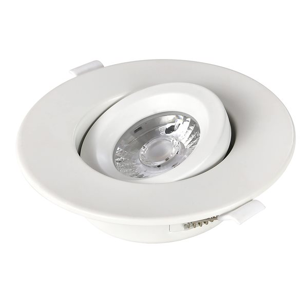 TorontoLed 3.5-in 3CCT Recessed Ceiling Gimbal Light (1 Pack)