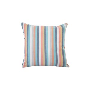 Sunbrella Polyester Multicolour Striped Square Summer Toss Cushion