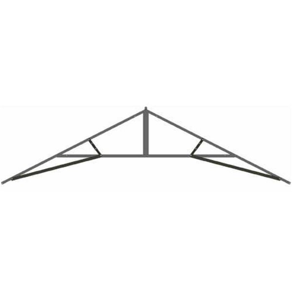 LIFETIME Grey Steel 11-ft Shed Snow Load Roof Kit