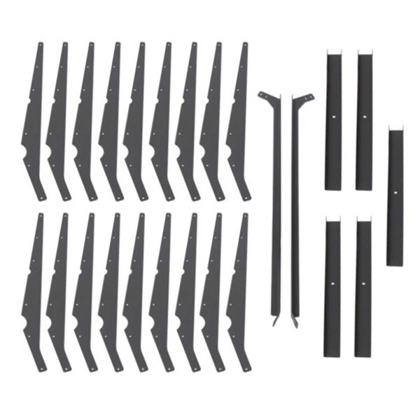 LIFETIME Grey Steel 15-ft Side-Entry Shed Snow Load Kit