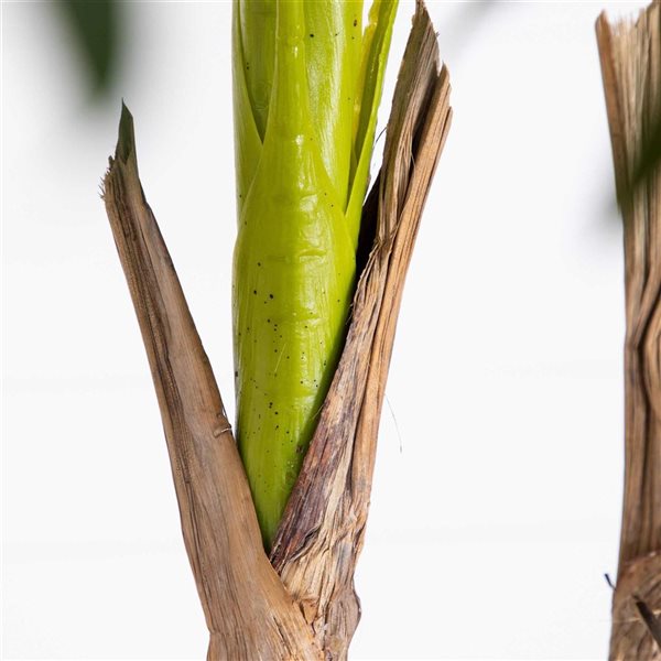 Nearly Natural Artificial Giant Areca Palm Tree with Five Stalks - 9.5-ft